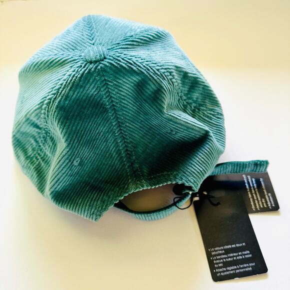 NEW LULULEMON Turqouise Green Blue Cord Corduroy Adjustable Dad Hat Baseball Cap main image 8